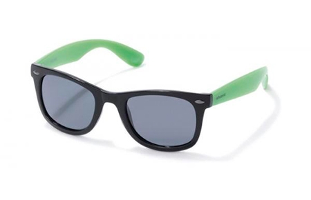 Gafas Junior - Polaroid Junior - P0230 - 08A (Y2) BLACK GREY // GREY POLARIZED