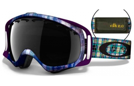 Masque de ski - Masques Oakley - CROWBAR OO7005 - 57-092  DANNY KASS GRUNGE // DARK GREY