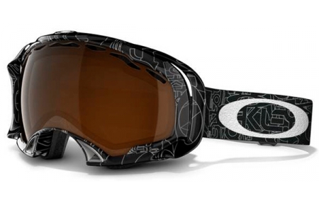 Máscaras esquí - Máscaras Oakley - SPLICE OO7022 - 57-498  SILVER FACTORY TEXT // BLACK IRIDIUM