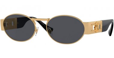 Sunglasses - Versace - VE2264 - 100287 GOLD // DARK GREY