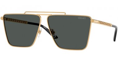Gafas de Sol - Versace - VE2266 - 100287  GOLD // DARK GREY