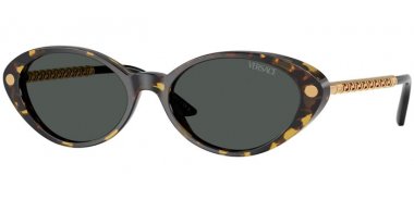 Sunglasses - Versace - VE4469 - 547087  HAVANA // DARK GREY