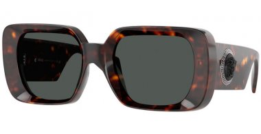 Sunglasses - Versace - VE4473U - 108/87  HAVANA // DARK GREY