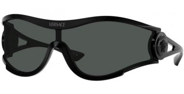 Sunglasses - Versace - VE4475 - 536087  BLACK // DARK GREY