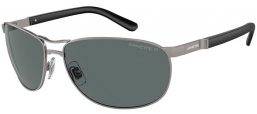 Lunettes de soleil - Arnette - AN3090 BELGRANO - 745/81 MATE GUNMETAL // DARK GREY POLARIZED