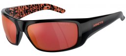 Gafas de Sol - Arnette - AN4182 HOT SHOT - 29166Q  BLACK // GREY MRROR ORANGE YELLOW