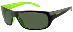 Gafas de Sol - Arnette - AN4290 UKA-UKA - 29429A  BLACK FLUOR GREEN // DARK GREEN POLARIZED