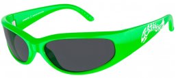 Gafas de Sol - Arnette - AN4302 CATFISH - 295087  GREEN FLUOR // DARK GREY