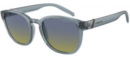 Gafas de Sol - Arnette - AN4319 BARRANCO - 28572W  TRANSPARENT BLUE // BLUE GRADIENT YELLOW