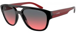 Gafas de Sol - Arnette - AN4327 MEW2 - 275377  BLACK // DARK GREY GRADIENT RED