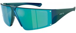 Lunettes de soleil - Arnette - AN4332 SATURNYA - 291855  ALUMINA LIGHT BLUE // LIGHT GREEN MIRROR BLUE