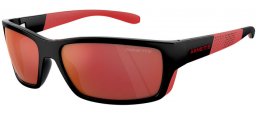 Gafas de Sol - Arnette - AN4336 FRAMBUESA - 27536Q  BLACK RED // GREY MULTILAYER ORANGE