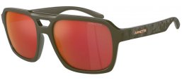 Sunglasses - Arnette - AN4339 KEIA - 28546Q  MILITARY GREEN // GREY MULTILAYER ORANGE