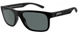 Sunglasses - Arnette - AN4341 KHIM - 290081  RECYCLED BLACK // DARK GREY POLARIZED