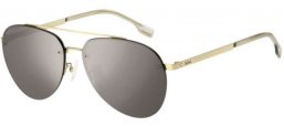 Lunettes de soleil - BOSS Hugo Boss - BOSS 1537/F/SK - J5G (T4) GOLD // SILVER MIRROR