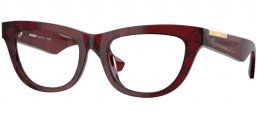 Monturas - Burberry - BE2406U - 4115 RED CHECKERED