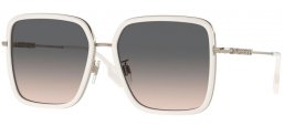 Gafas de Sol - Burberry - BE3145D DIONNE - 1109G9  IVORY // GREY GRADIENT LIGHT BROWN