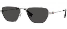 Gafas de Sol - Burberry - BE3146 - 100587  SILVER // DARK GREY