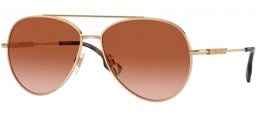 Sunglasses - Burberry - BE3147 - 110913  LIGHT GOLD // BROWN GRADIENT