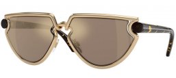 Gafas de Sol - Burberry - BE3152 - 11095A  LIGHT GOLD // LIGHT BROWN MIRROR GOLD