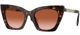 Sunglasses - Burberry - BE4372U MARIANNE - 300213  DARK HAVANA // BROWN GRADIENT