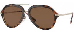 Sunglasses - Burberry - BE4377 JUDE - 300273  DARK HAVANA // DARK BROWN