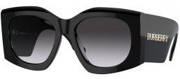 Lunettes de soleil - Burberry - BE4388U MADELINE - 30018G  BLACK // GREY GRADIENT