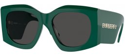 Gafas de Sol - Burberry - BE4388U MADELINE - 405987  GREEN // DARK GREY