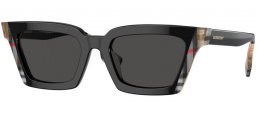 Gafas de Sol - Burberry - BE4392U BRIAR - 405587  BLACK VINTAGE CHECK // DARK GREY