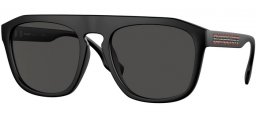 Gafas de Sol - Burberry - BE4396U WREN - 346487  MATTE BLACK // DARK GREY