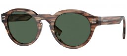 Gafas de Sol - Burberry - BE4404 - 409871  STRIPED GREEN // DARK GREEN