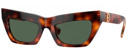 Lunettes de soleil - Burberry - BE4405 - 331671  LIGHT HAVANA // DARK GREEN