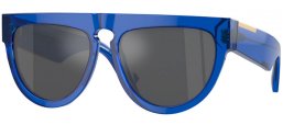 Lunettes de soleil - Burberry - BE4416U - 34926G  BLUE // DARK GREY MIRROR SILVER