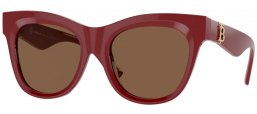 Gafas de Sol - Burberry - BE4418 - 411973  BURGUNDY // DARK BROWN