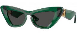 Lunettes de soleil - Burberry - BE4421U - 410487  GREEN // DARK GREY