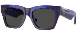 Gafas de Sol - Burberry - BE4424 - 411487  BLUE CHECKERED // DARK GREY