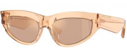 Gafas de Sol - Burberry - BE4425U - 40635A  BROWN // LIGHT BROWN MIRROR GOLD