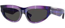 Gafas de Sol - Burberry - BE4425U - 411387  VIOLET CHECKERED // DARK GREY