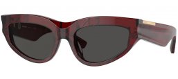 Gafas de Sol - Burberry - BE4425U - 411587  RED CHECKERED // DARK GREY