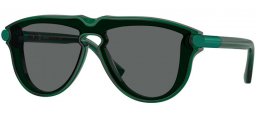 Gafas de Sol - Burberry - BE4427 - 410487  GREEN // DARK GREY