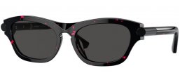 Gafas de Sol - Burberry - BE4430U - 412687  HAVANA FUCHSIA // DARK GREY