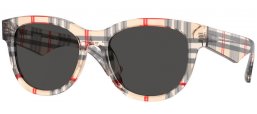 Gafas de Sol - Burberry - BE4432U - 412287  VINTAGE CHECKS // DARK GREY