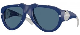 Gafas de Sol - Burberry - BE4433U - 413980  BLUE RUBBER // DARK BLUE