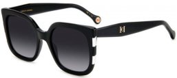 Gafas de Sol - Carolina Herrera - HER 0128/S - 80S (9O) BLACK WHITE // DARK GREY GRADIENT