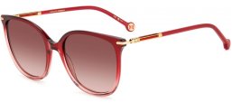 Lunettes de soleil - Carolina Herrera - HER 0229/S - 2OO (HA) GRADIENT RED // BROWN GRADIENT