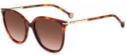 Lunettes de soleil - Carolina Herrera - HER 0229/S - WR9 (HA) HAVANA BROWN // BROWN GRADIENT