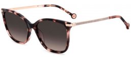 Lunettes de soleil - Carolina Herrera - HER 0261/G/S - HT8 (HA) PINK HAVANA // BROWN GRADIENT