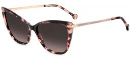 Gafas de Sol - Carolina Herrera - HER 0262/S - HT8 (HA) PINK HAVANA // BROWN GRADIENT