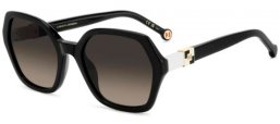 Gafas de Sol - Carolina Herrera - HER 0298/G/S - 807 (HA) BLACK // BROWN GRADIENT