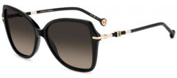 Gafas de Sol - Carolina Herrera - HER 0302/S - 807 (HA) BLACK // BROWN GRADIENT